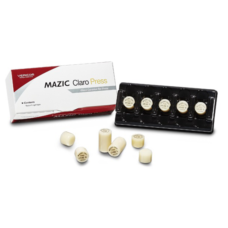 Mazic Claro Press – Glass Ceramic Ingots for Press